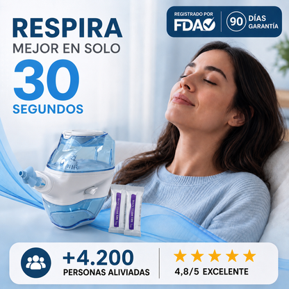 AquaFlow Pro™ –Dual-Action Nasal Rinse